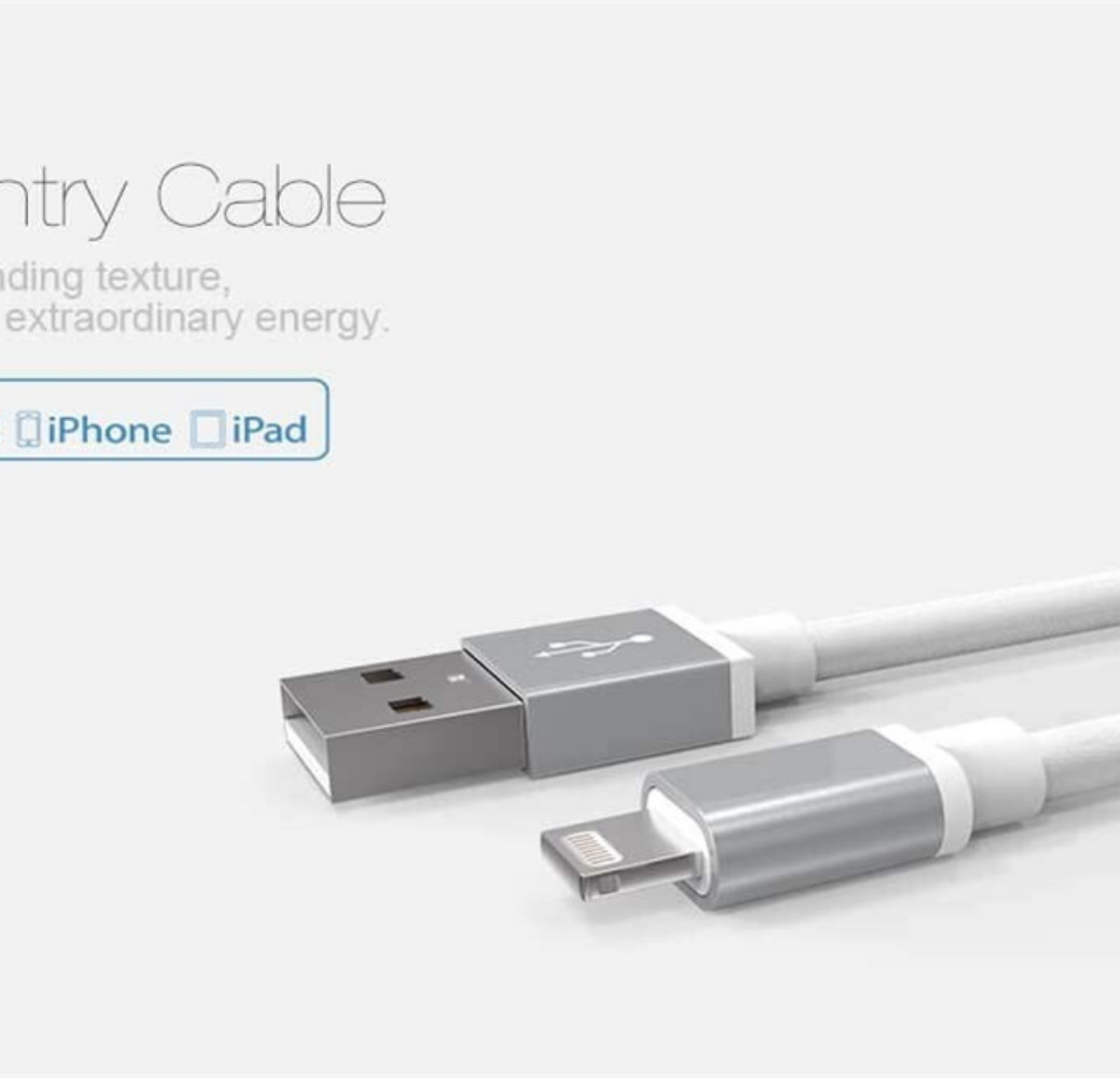 NİLLKİN İPHONE/LİGHTNİNG 1 METRE/2A DATA-ŞARJ KABLOSU-GRİ