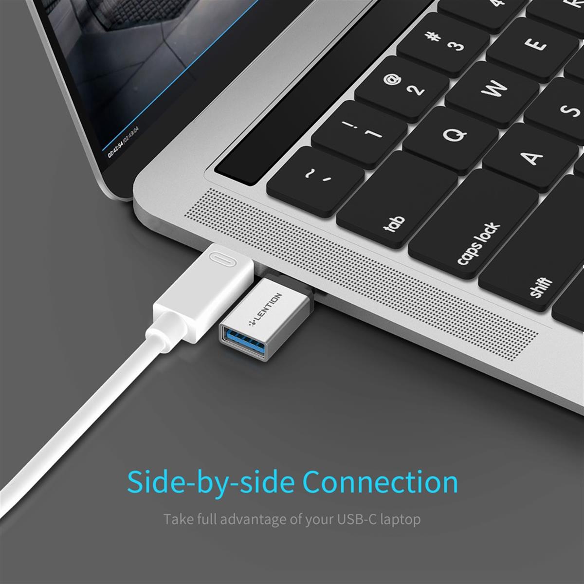 Type C To Usb 3.0 Çevirici Dönüştürücü Otg Adaptör Gümüş C3
