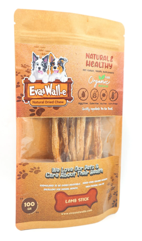 Köpek Ödül Kemiği Kurutulmuş Lamb Stick Küçük Irk Köpekler Poodle için Özel Seri