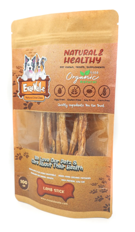 Köpek Ödül Kemiği Kurutulmuş Lamb Stick Küçük Irk Köpekler Poodle için Özel Seri
