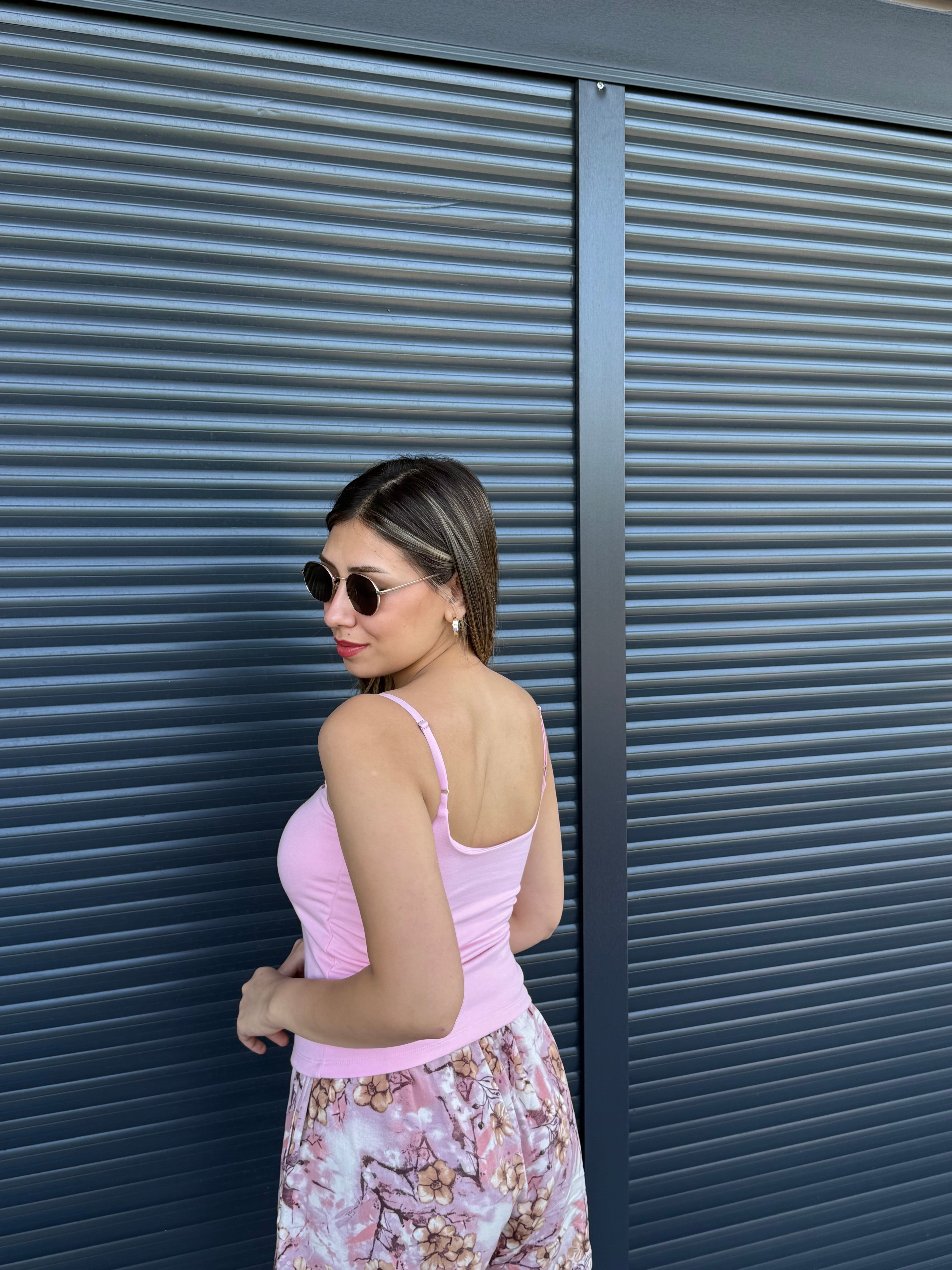 Dilvin Bra Askılı Atlet Pembe