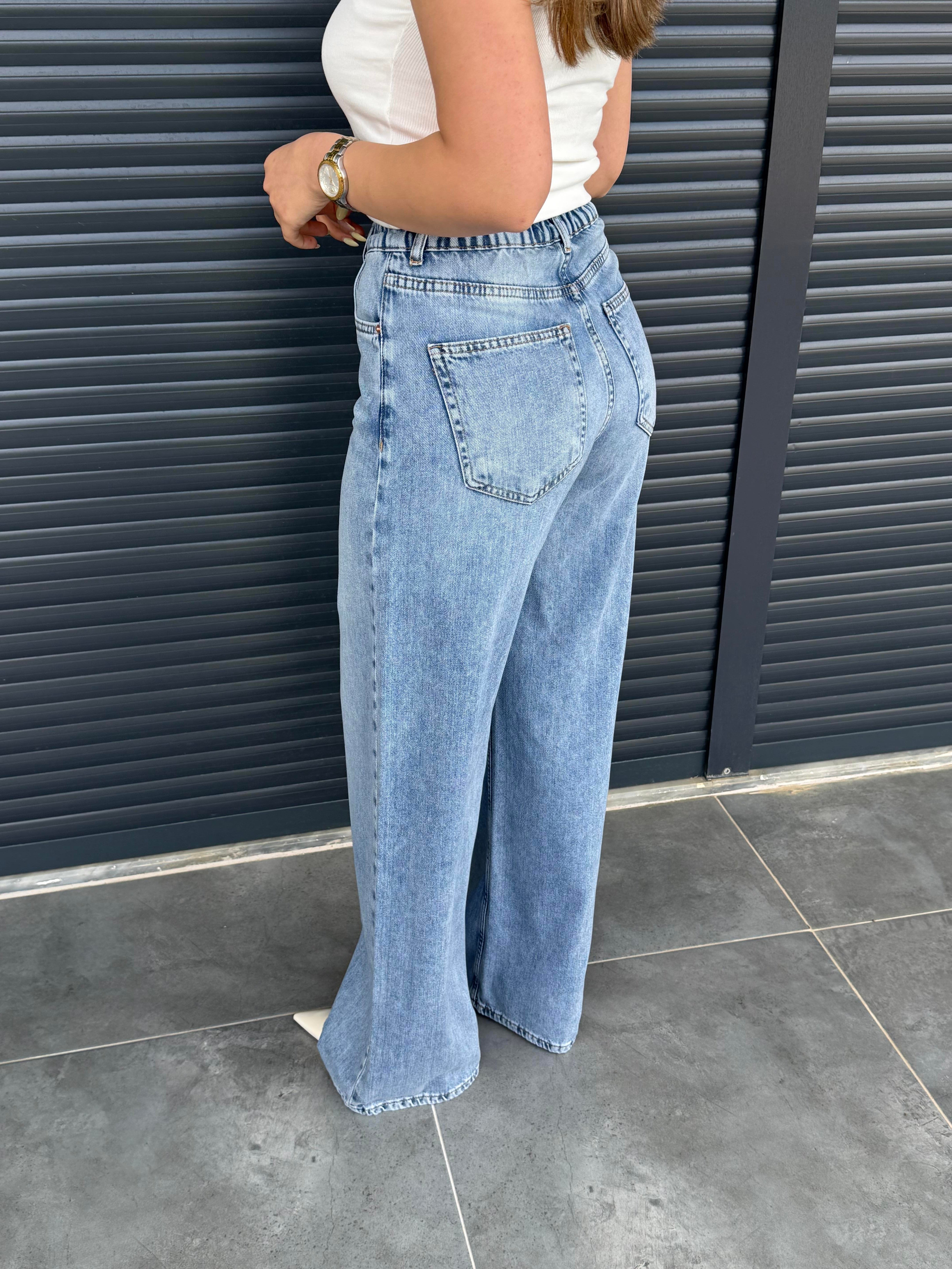 Karol Beli Lastikli Tensel Jean 