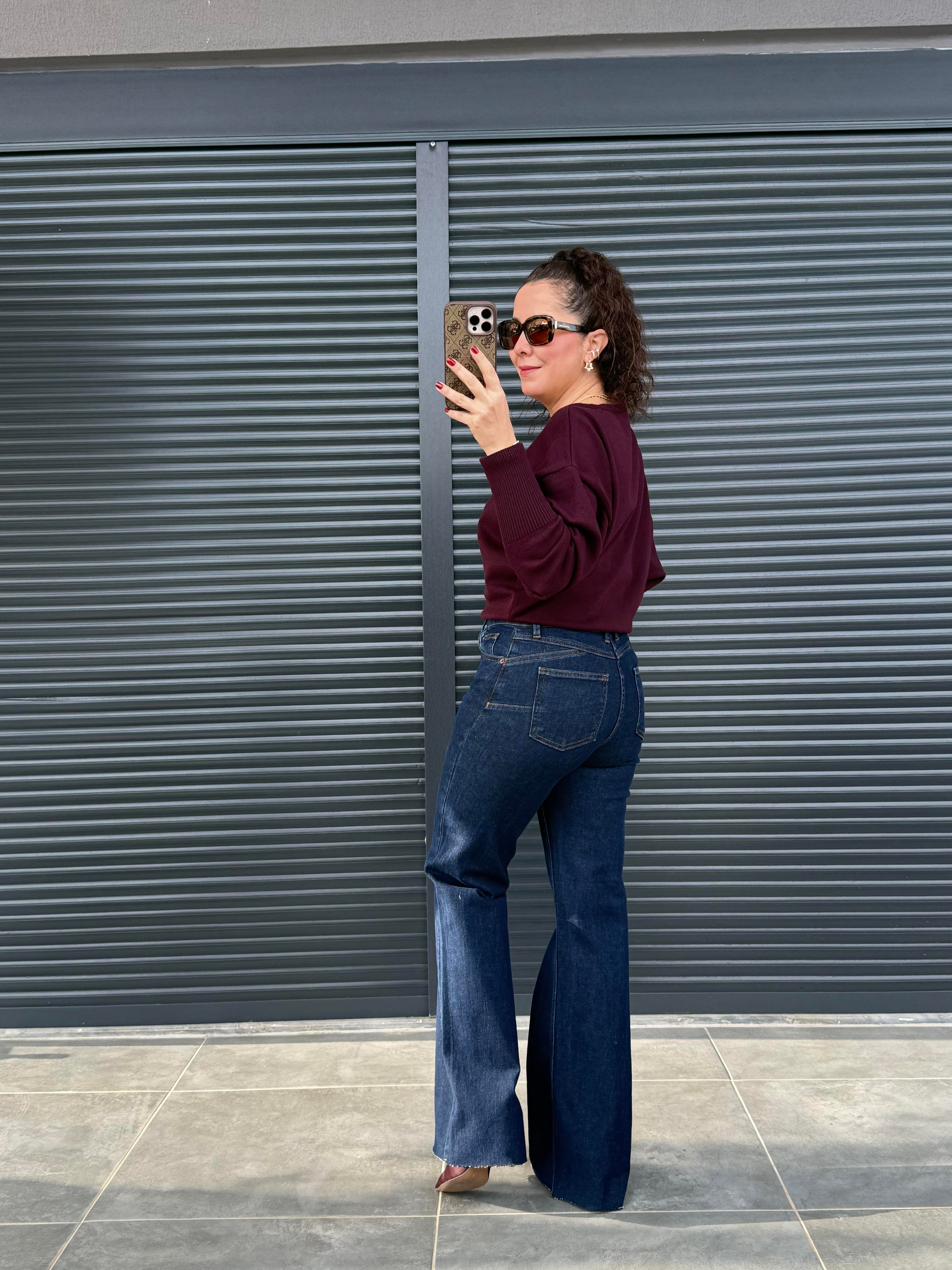 Karol Push Up İspanyol Jean