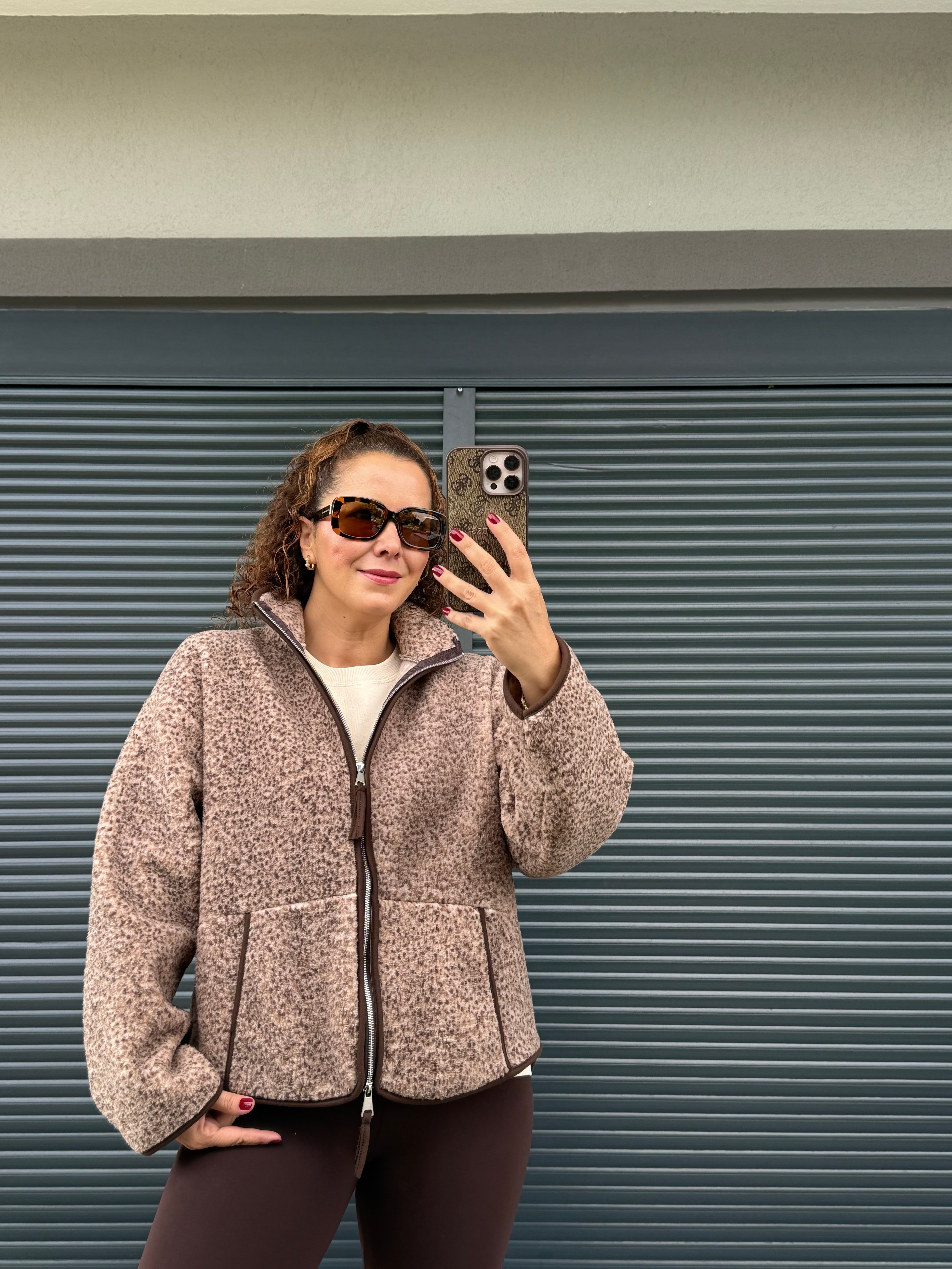 Kırçıllı Fermuarlı Polar Sweat 