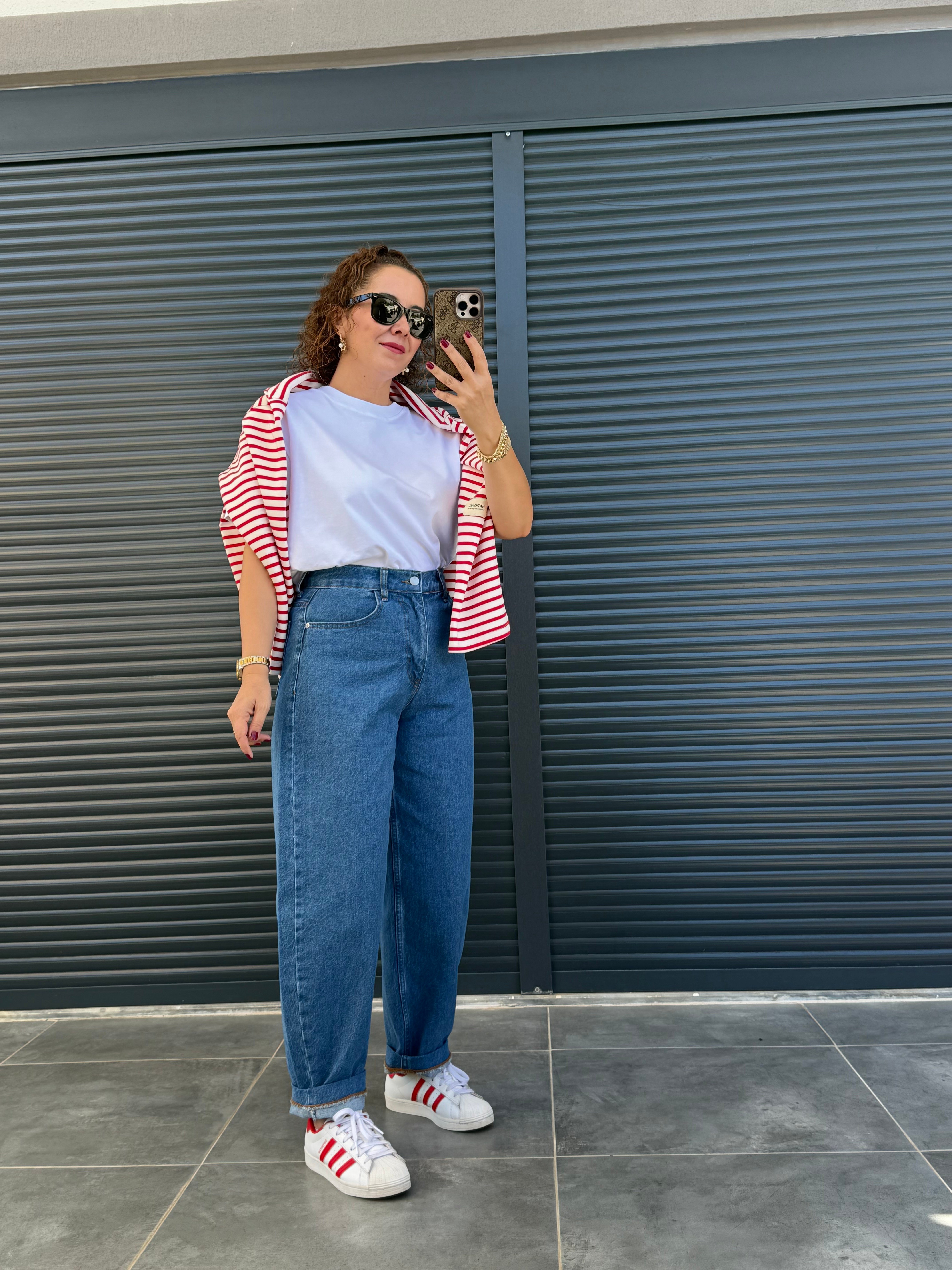 Premium Balon Jean Mavi