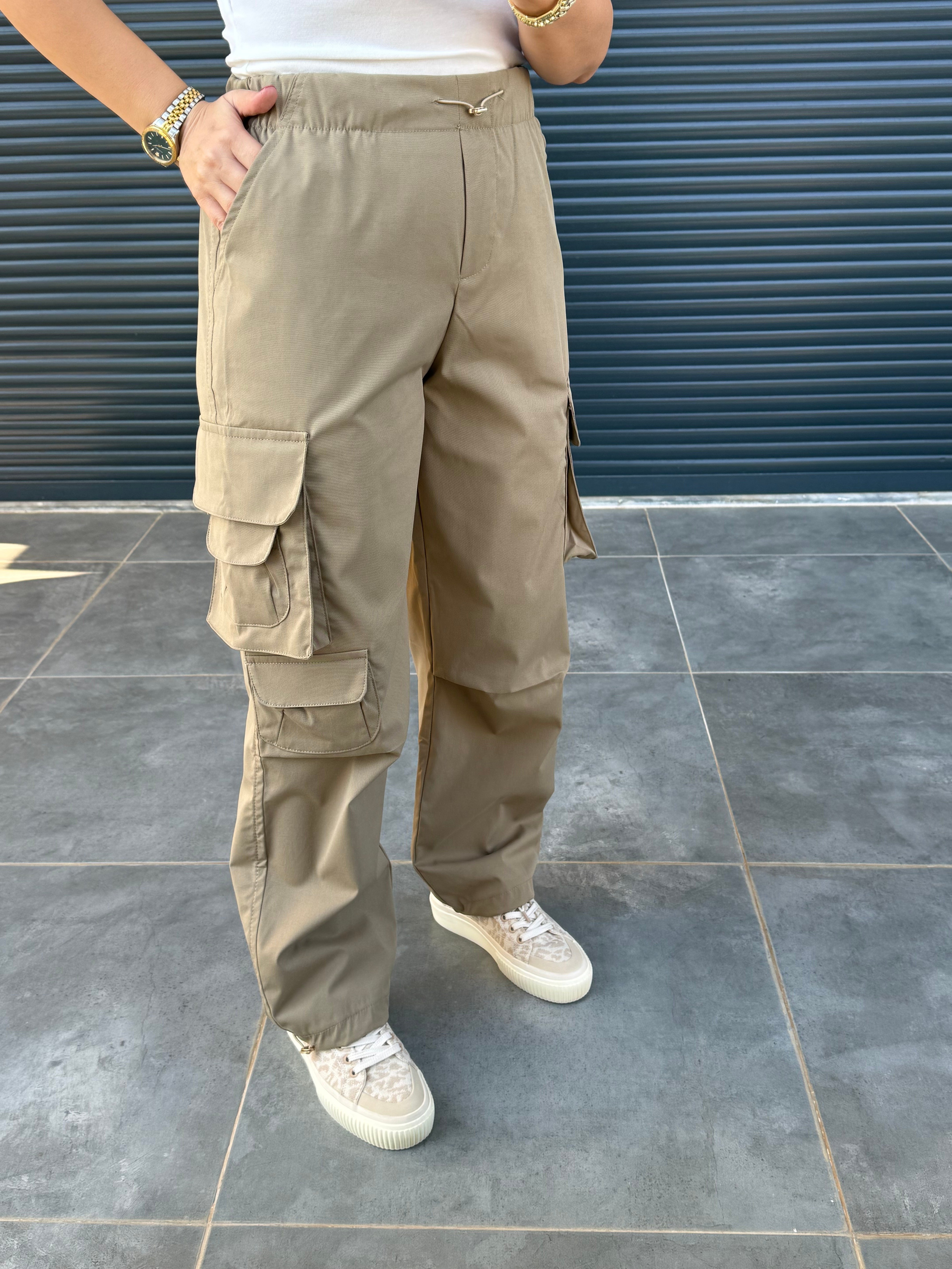 Premium Kargo Pantolon Haki