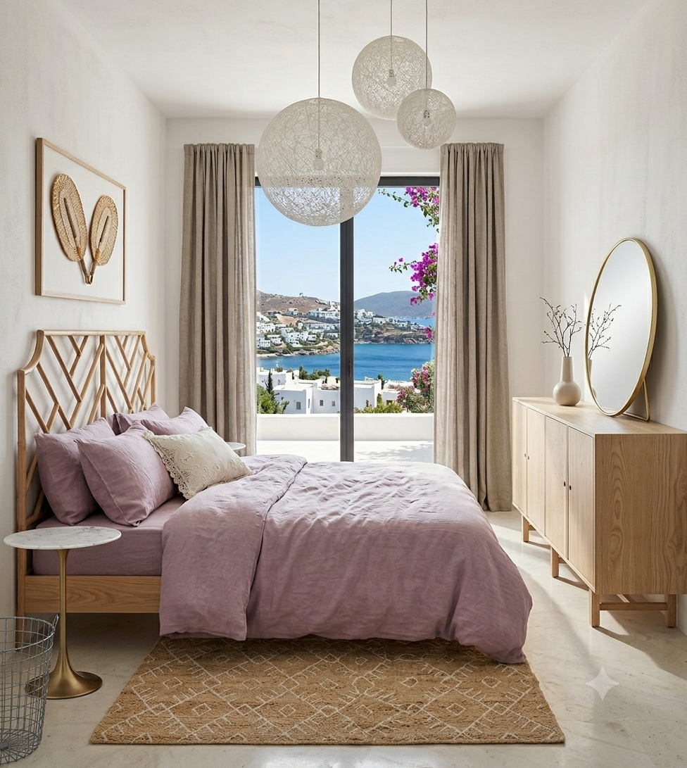 Classy Rattan Yatakbaşı