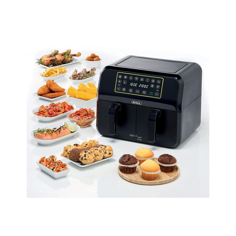 Ariete Airy Çift Hazneli Hava Fritözü (Teşhir & Outlet)