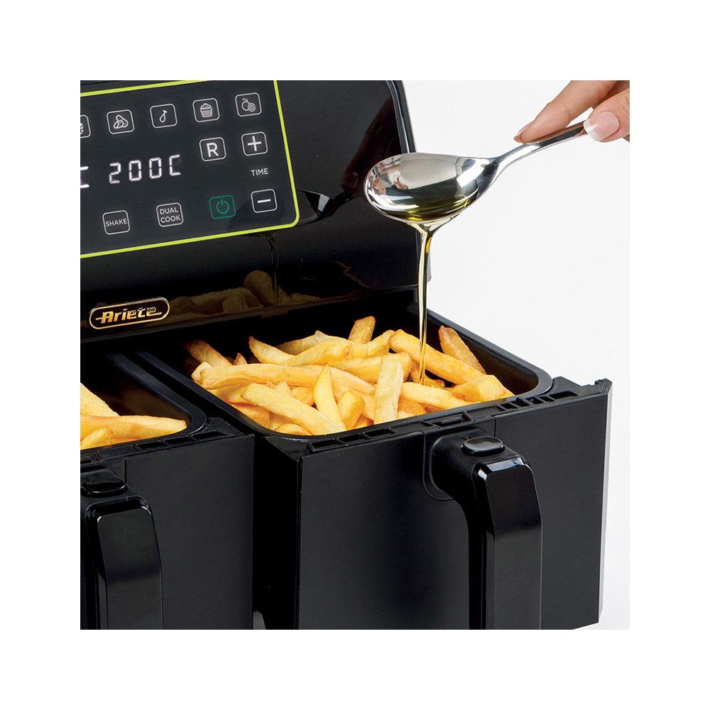 Ariete Airy Çift Hazneli Hava Fritözü (Teşhir & Outlet)