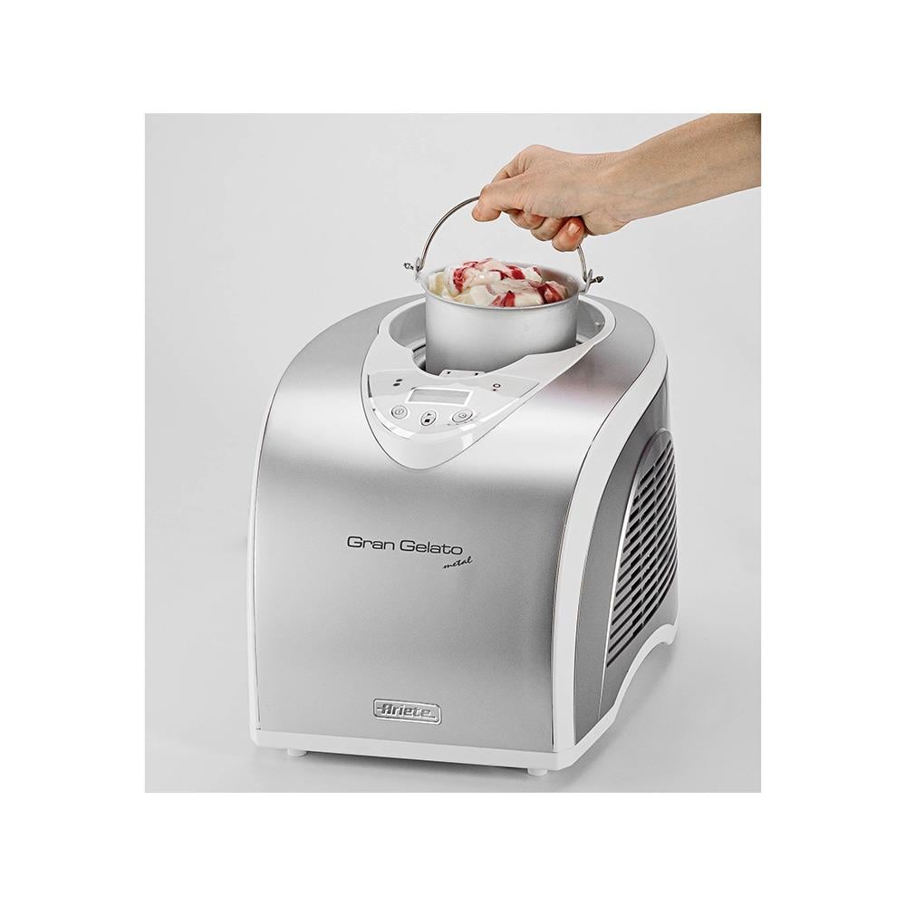 Ariete Gümüş Dondurma Yapma Makinesi (Teşhir & Outlet) - 00C069300AR0