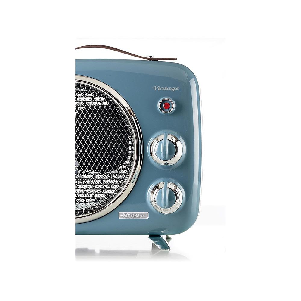 Ariete Vintage Fanlı Isıtıcı ve Soğutucu Mavi (Teşhir & Outlet) - 00B080805AR0