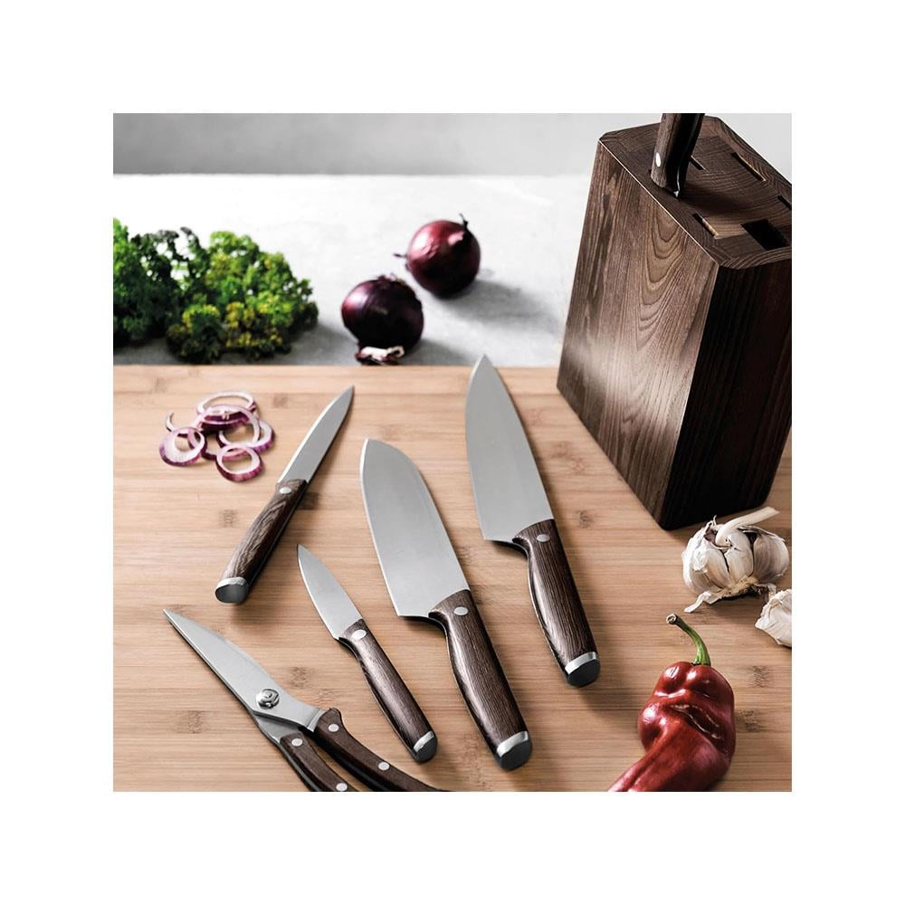 Berghoff Essentials Santoku Bıçağı 17,5cm - Rosewood (Teşhir & Outlet) - 1307159