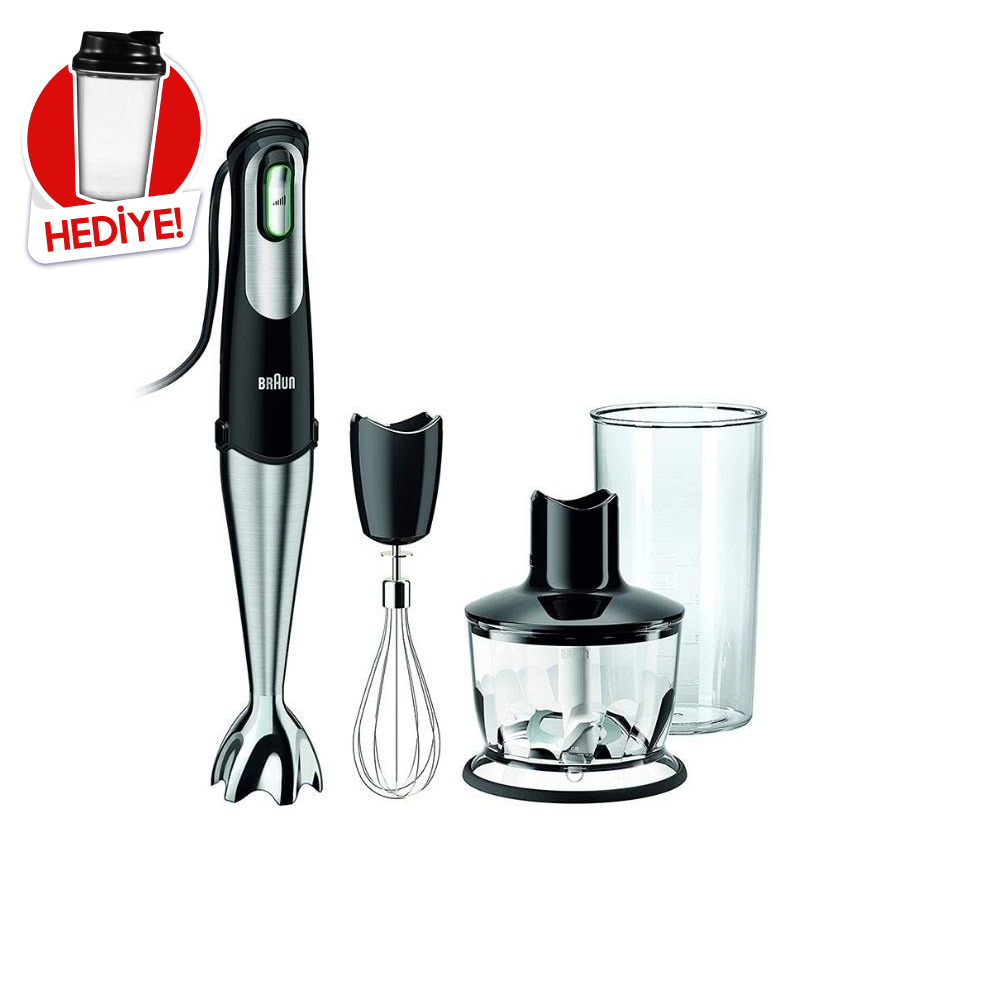 Braun MQ735 Multiquick 7 Sauce Blender Seti 750W (Teşhir & Outlet)