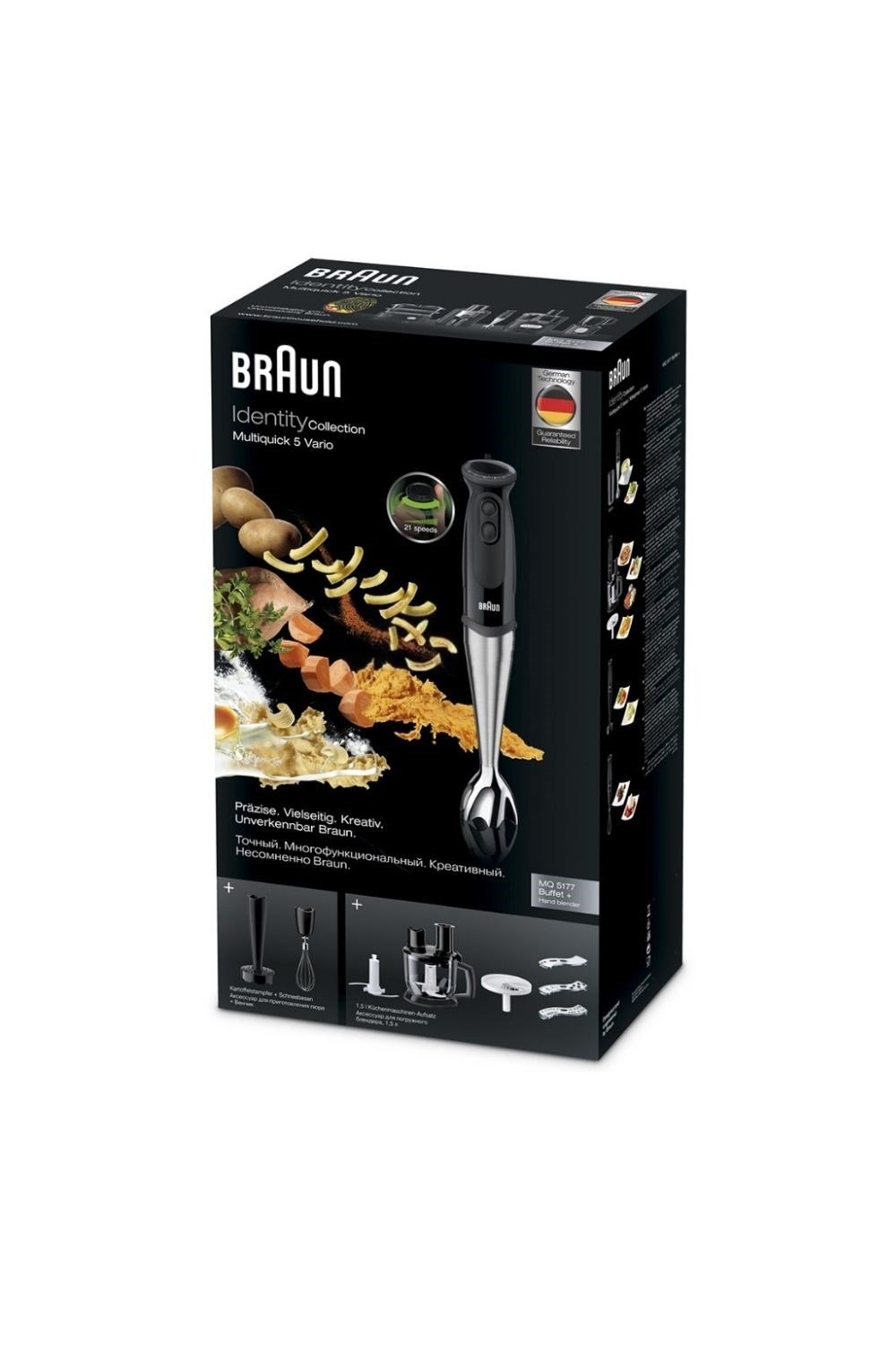 Braun Multiquick 5 MQ5177 BK 750W Blender Seti