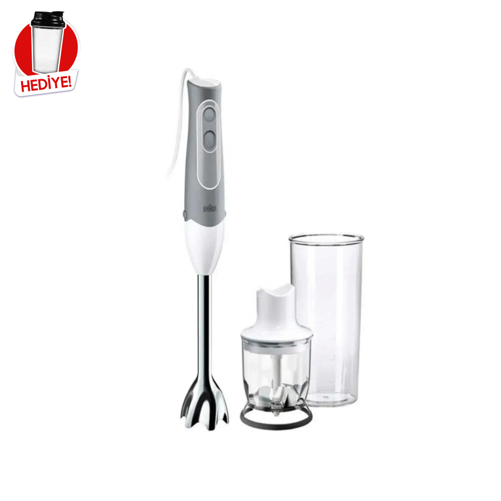 Braun Multiquick 5 MQ520 Pasta Blender Seti 600W (Teşhir & Outlet)