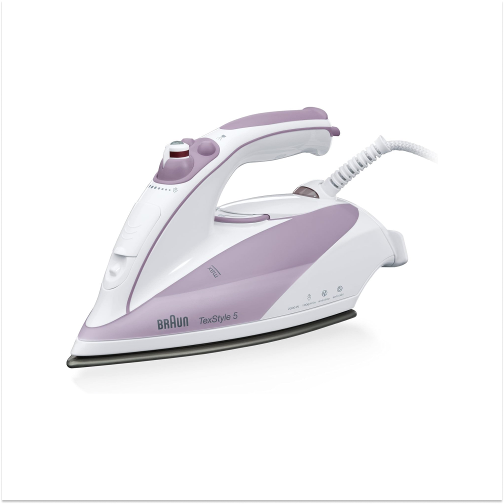 Braun TS505 TexStyle 5 Eloxal Tabanlı Buharlı Ütü 2000W (Teşhir & Outlet)