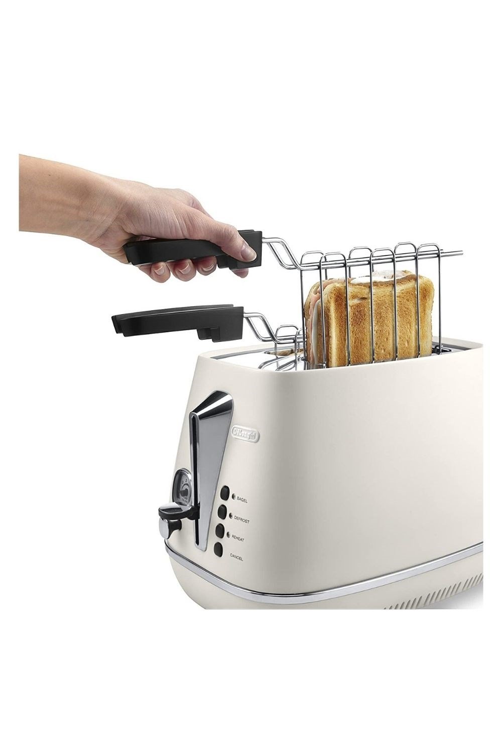 DeLonghi  CTI2103.W Distinta Ekmek Kızartma Makinesi (Beyaz)
