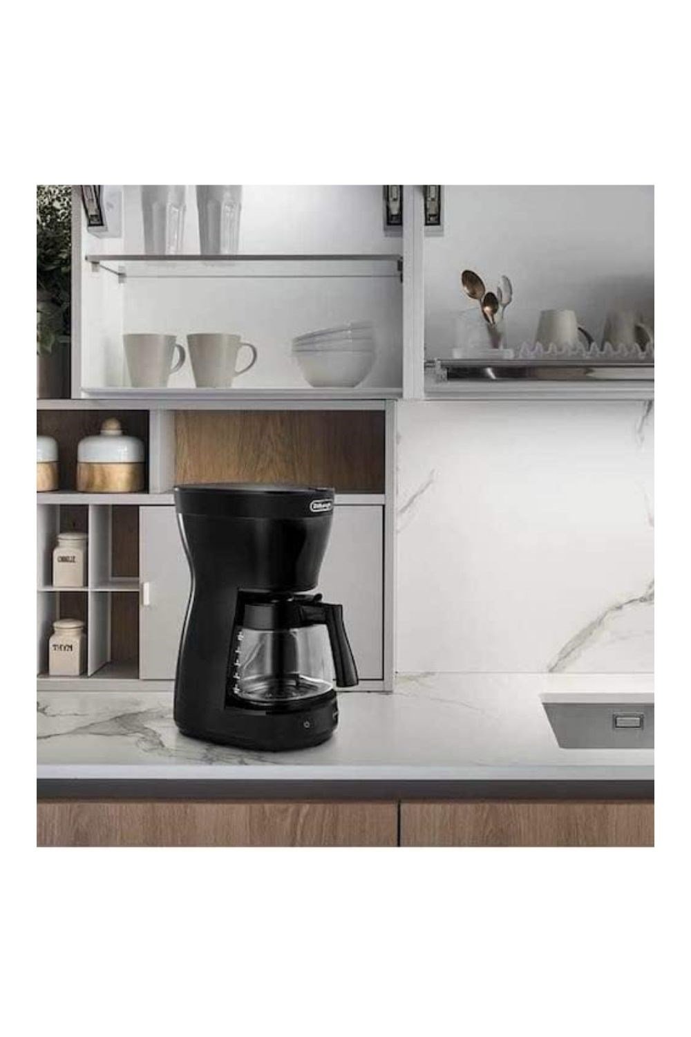 DeLonghi ICM16210.BK Aroma Ayarlı Filtre Kahve Makinesi