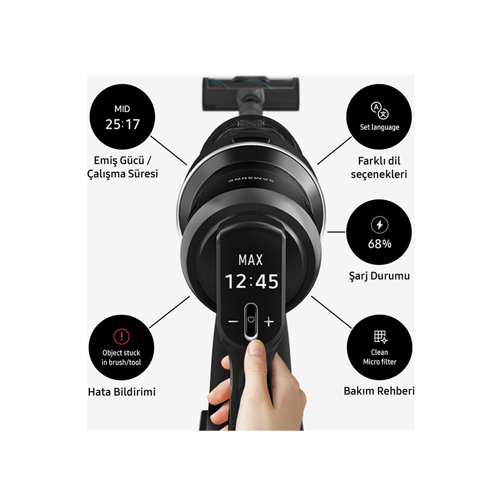 ELK. SÜPÜRGESİ DİKEY-SAMSUNG