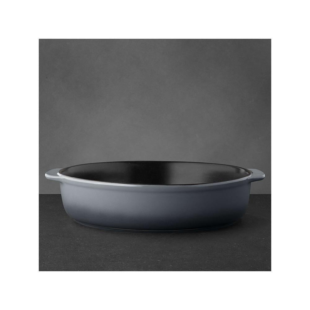 Gem Seramik Yuvarlak Fırın Kabı 27x27x6,50cm (Teşhir & Outlet)