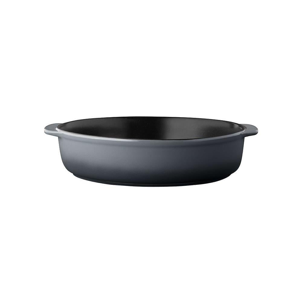 Gem Seramik Yuvarlak Fırın Kabı 27x27x6,50cm (Teşhir & Outlet)
