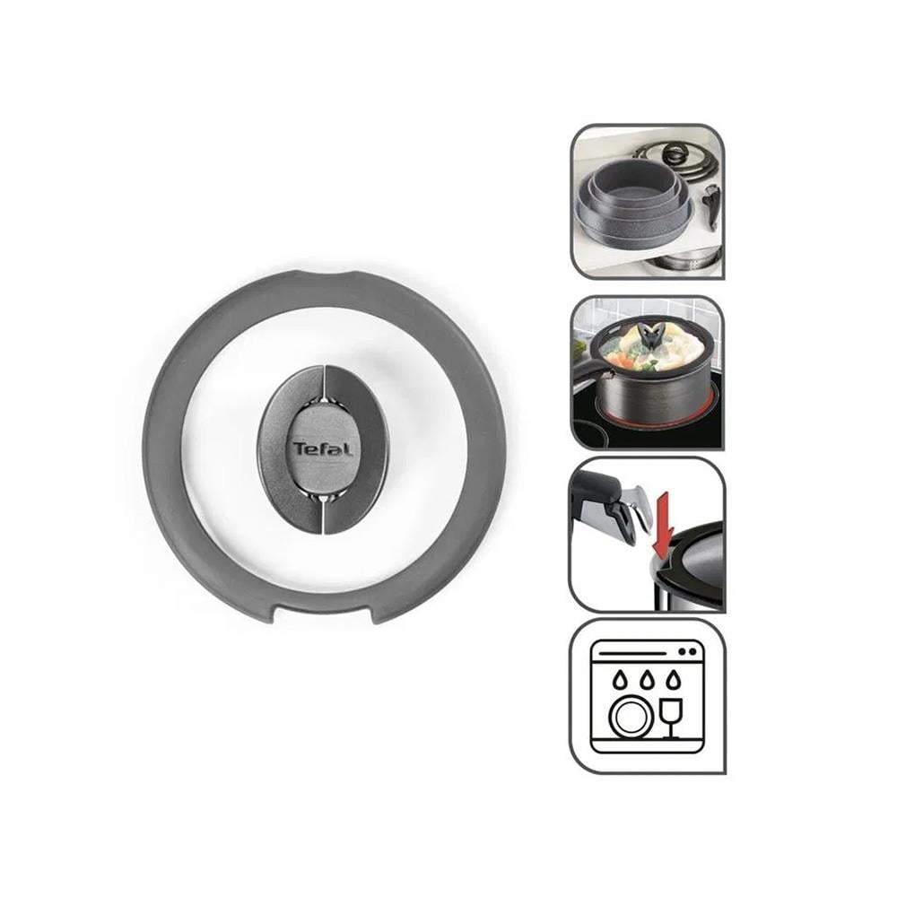 Ingenio Cam Kapak 28cm