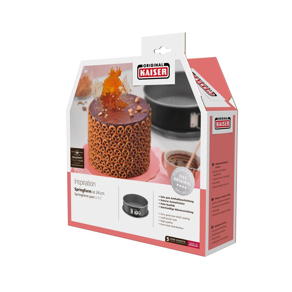 Kaiser Inspiration Kelepçeli Kek Kalıbı 24cm (Teşhir & Outlet)