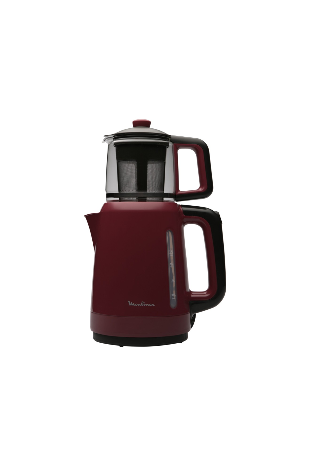 Moulinex BJ2025 Gül Kurusu 1500W Cam Demlikli Çay Makinesi (Teşhir & Outlet)