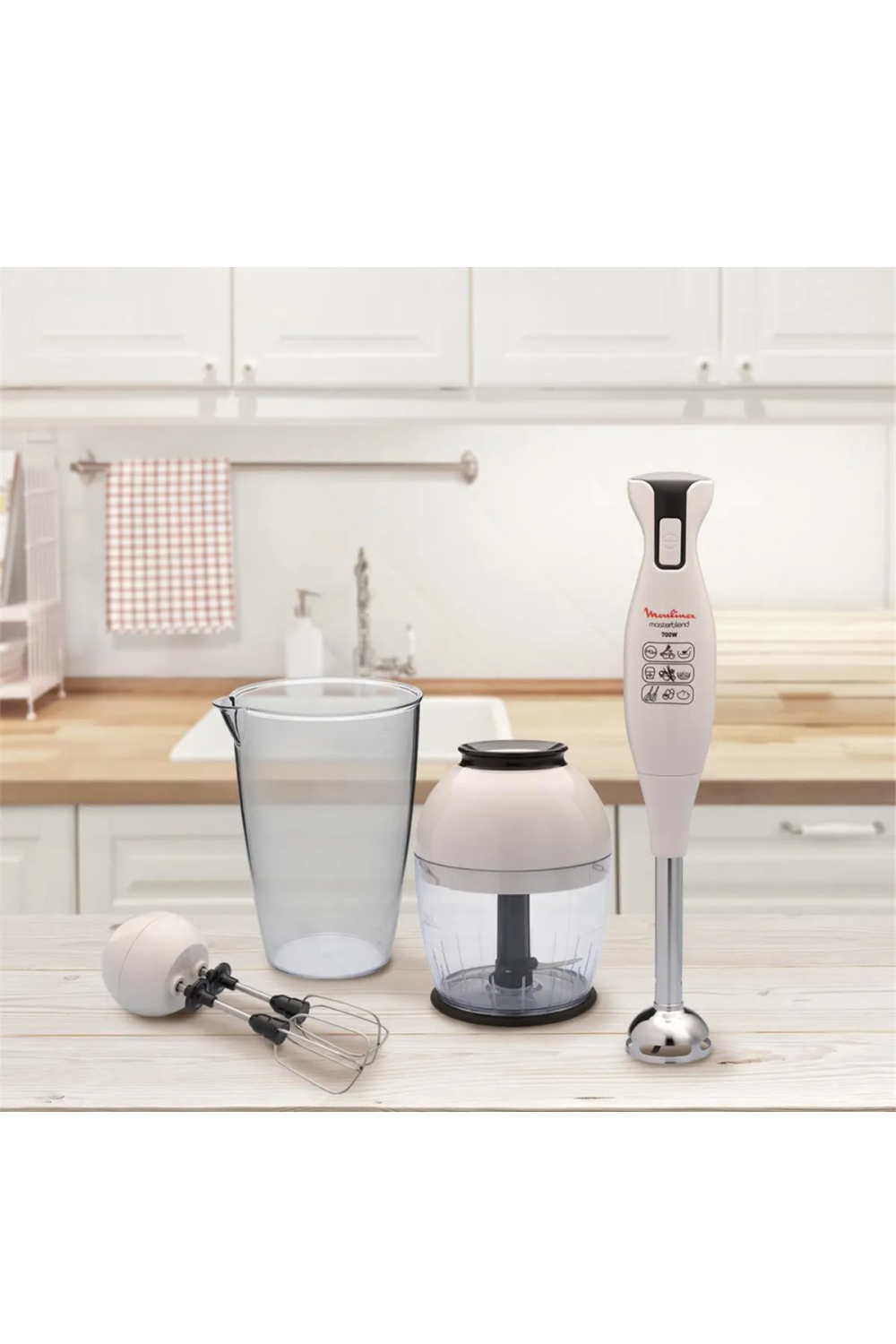 Moulinex DD1141 4'lü El Blender Seti 700W (Teşhir & Outlet)