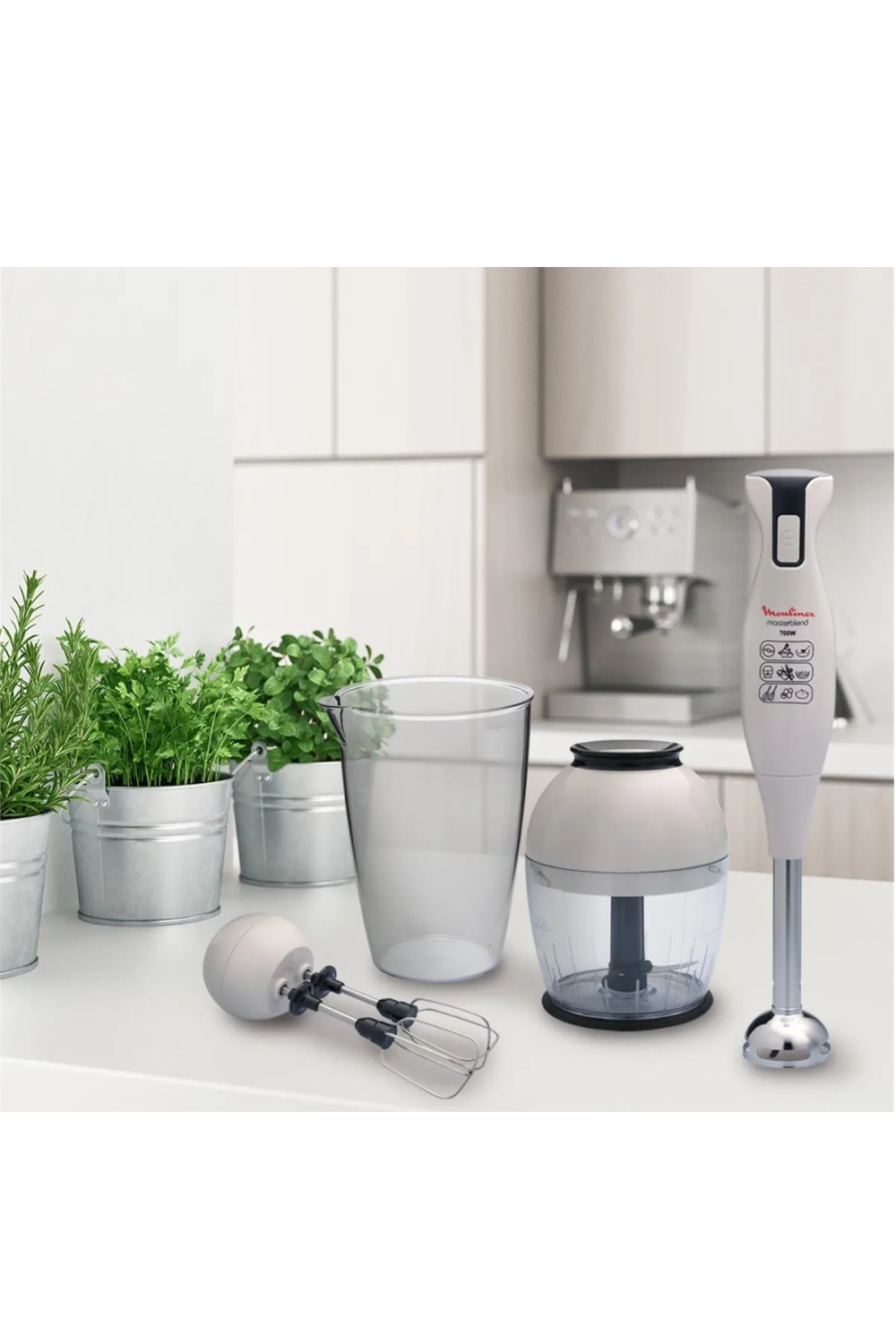 Moulinex DD1141 4'lü El Blender Seti 700W (Teşhir & Outlet)