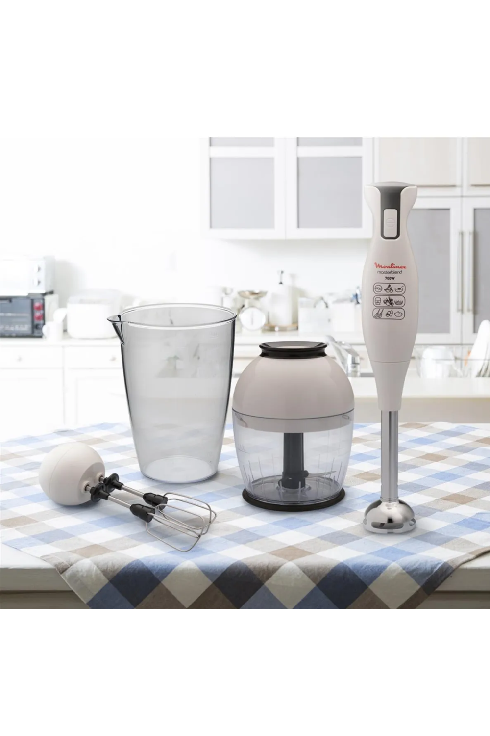 Moulinex DD1141 4'lü El Blender Seti 700W (Teşhir & Outlet)