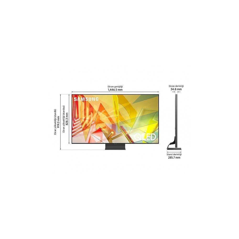 Samsung 65Q95T 65'' 4K Ultra HD QLED TV QE65Q95TATXTK | Yenilenmiş Ürün