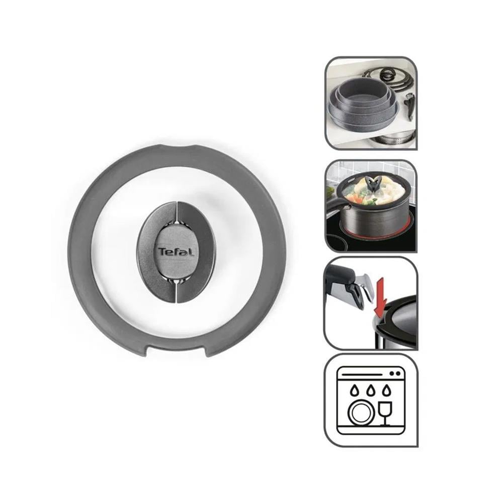 Tefal Ingenio Cam Kapak 16 cm (Teşhir & Outlet) - 2100127836