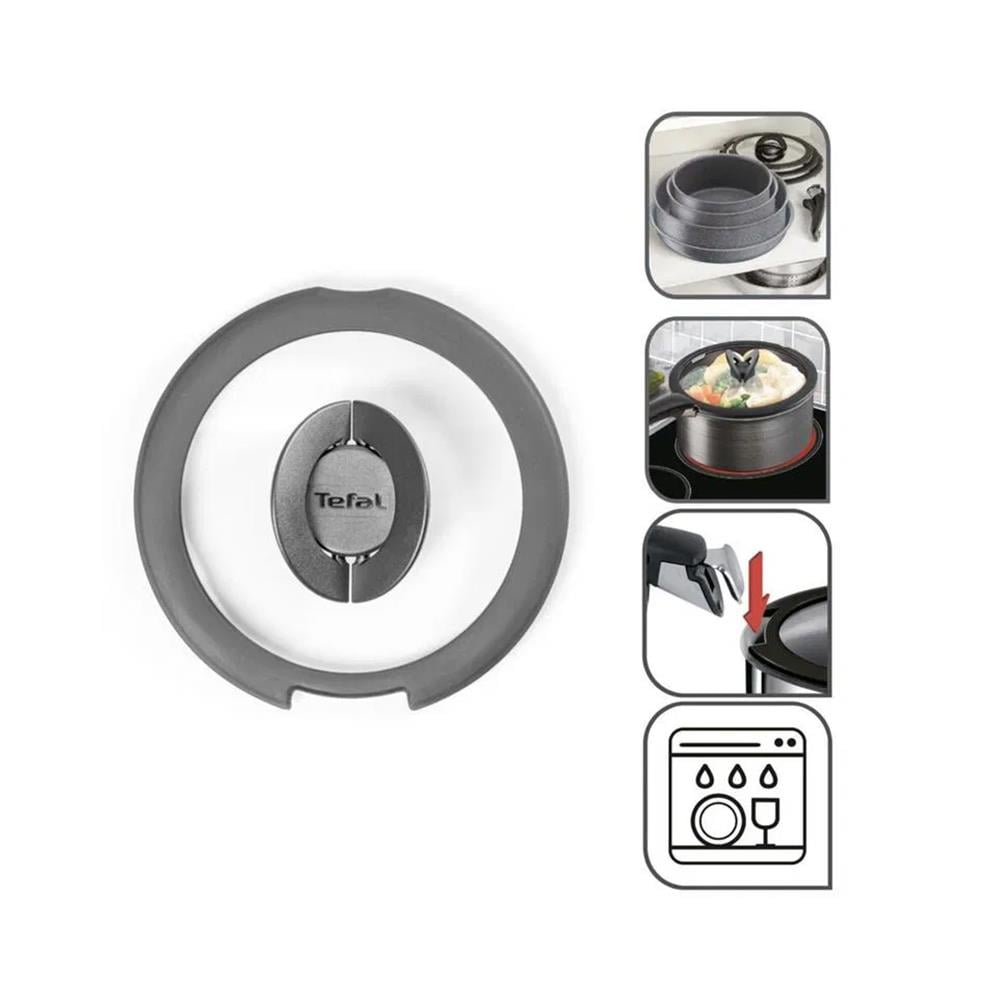 Tefal Ingenio Cam Kapak 20cm (Teşhir & Outlet) - 2100127838