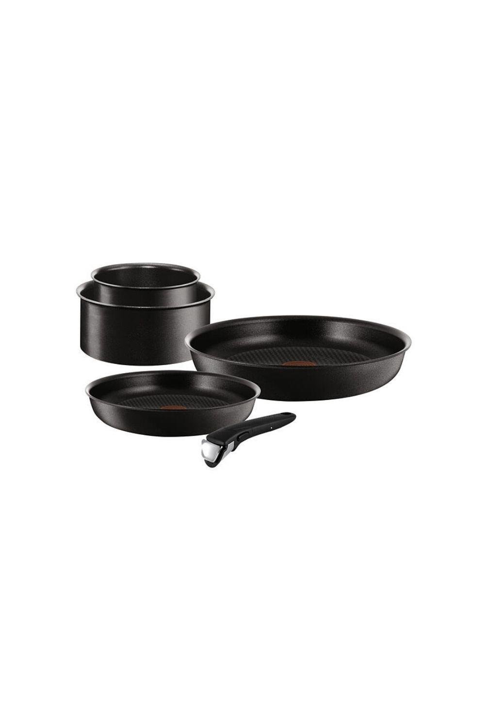 Tefal Ingenio Titanyum Büyük Tava ve Tencere Seti 12 Parça (Teşhir & Outlet)