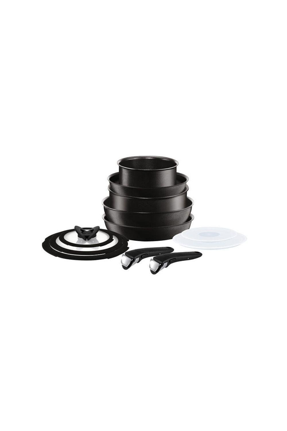 Tefal Ingenio Titanyum Pro Büyük Tava ve Tencere Seti 12 Parça (Teşhir & Outlet)