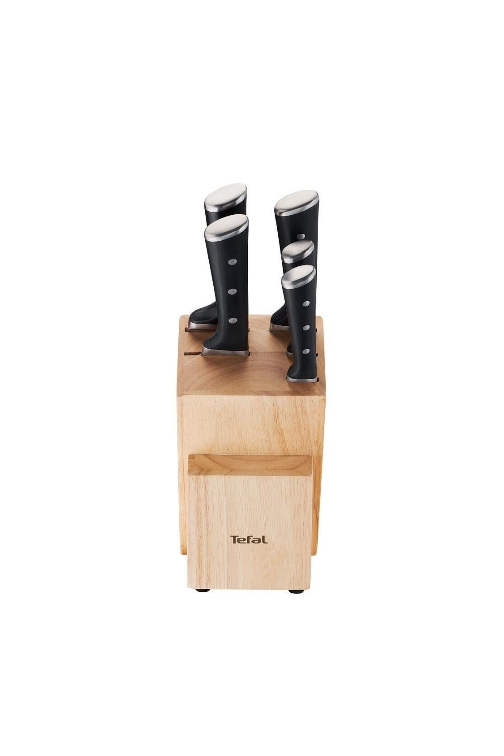 Tefal K232S5 Ice Force Ahşap Standlı Bıçak Seti (Outlet)
