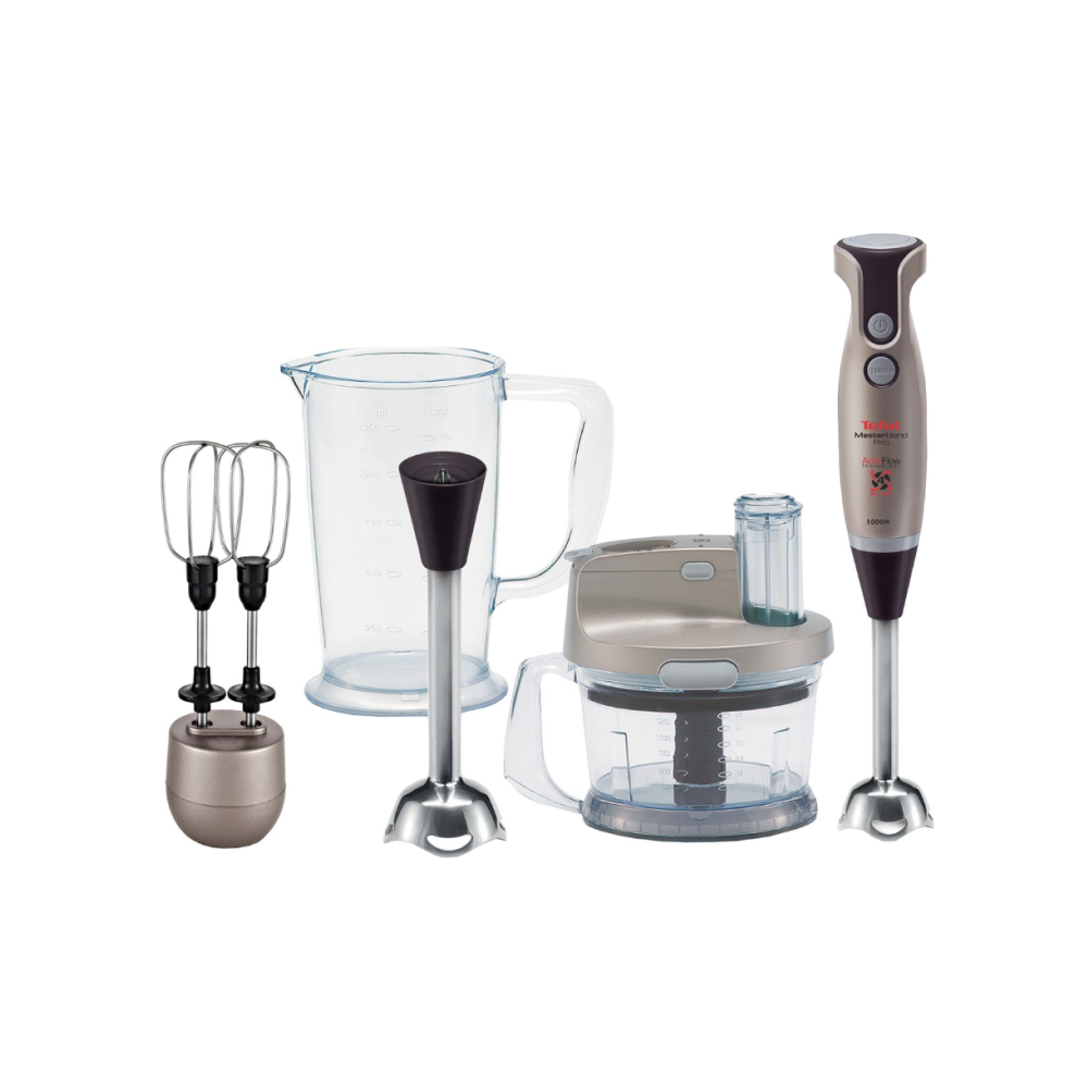 Tefal Masterblend Activflow Power Gümüş Blender Seti 1000W (Teşhir & Outlet)