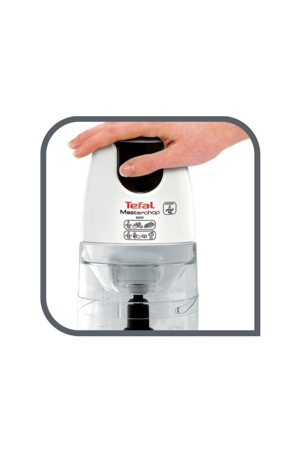 Tefal MasterChop Powelix 4 Bıçaklı Rondo ve Doğrayıcı (Outlet)