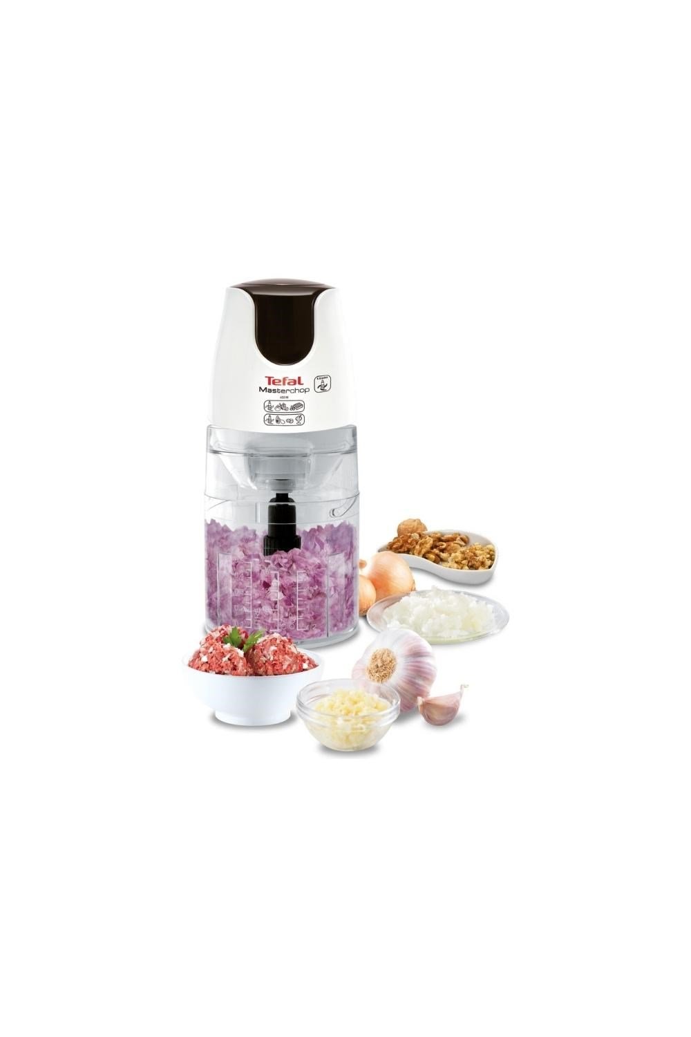 Tefal MasterChop Powelix 4 Bıçaklı Rondo ve Doğrayıcı (Outlet)