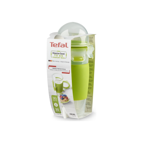 Tefal N10714 Masterseal To Go Kaşıklı Yogurt Kabı 0,45 L (Teşhir & Outlet) - 3110600389