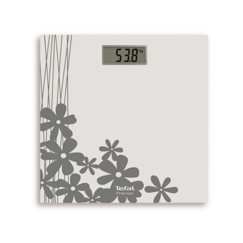 Tefal PP1430 Premiss LCD Ekranlı Tartı Beyaz Çicek Desenli (Teşhir & Outlet) - 1830008070