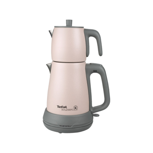 Tefal Tea Expert Işıltılı Pudra Çelik Demlikli Çay Makinesi 1650W (Teşhir & Outlet) - 1500637875