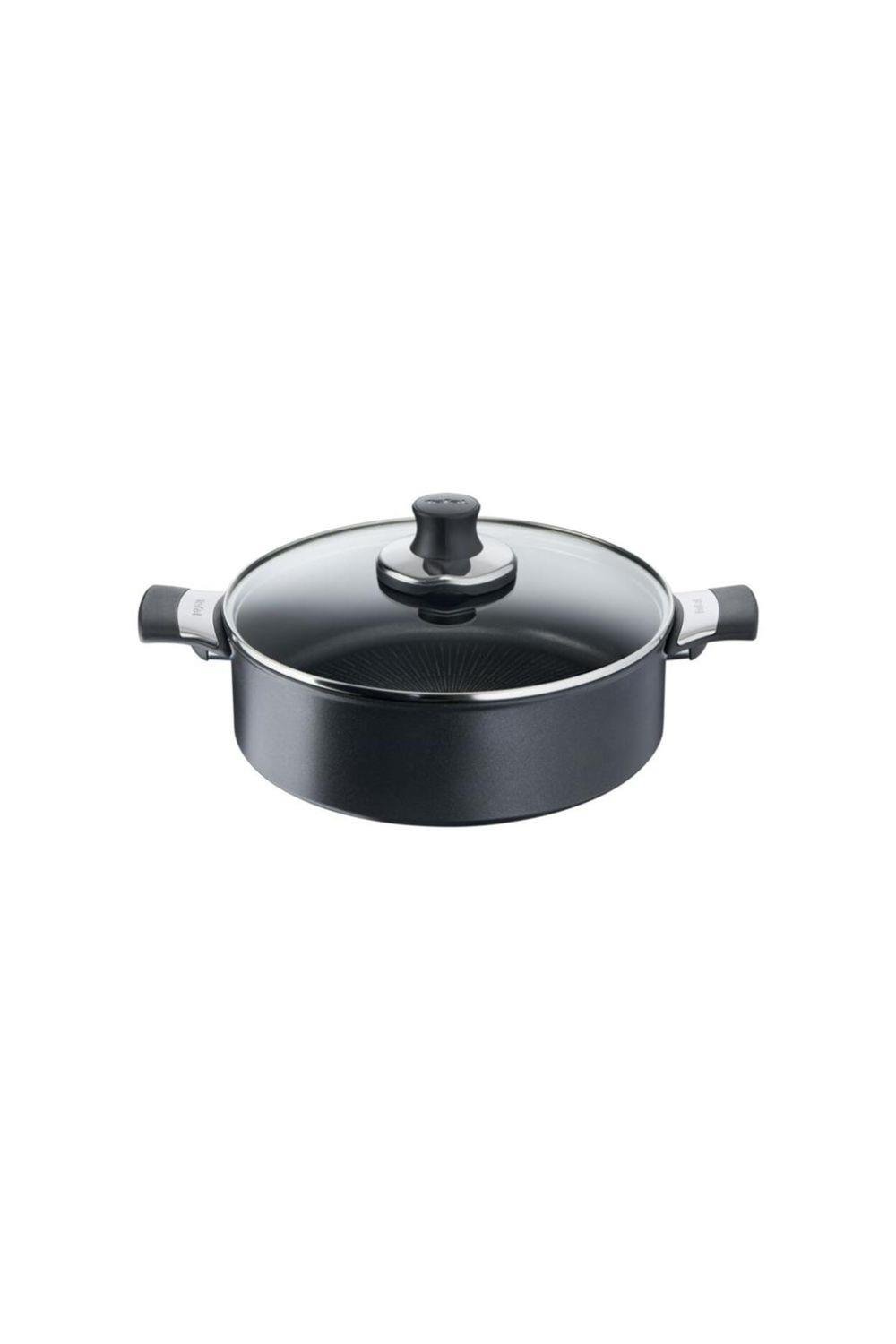 Tefal Titanium 6X Excellence Kısa Tencere 28 cm (Teşhir & Outlet)