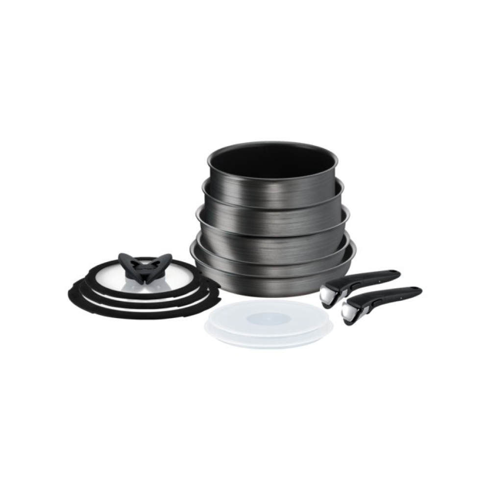 Tefal Titanium Ingenio Fusion 12 Parça Büyük Tava ve Tencere Seti (Teşhir & Outlet)