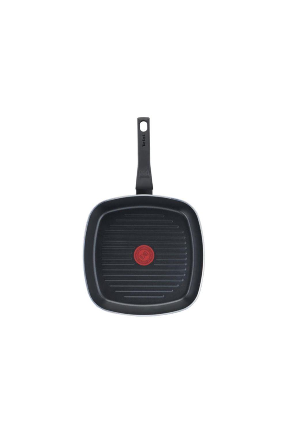 Tefal Titanyum 1X SimplyClean Difüzyon Tabanlı Izgara Tavası 26 cm (Teşhir & Outlet)