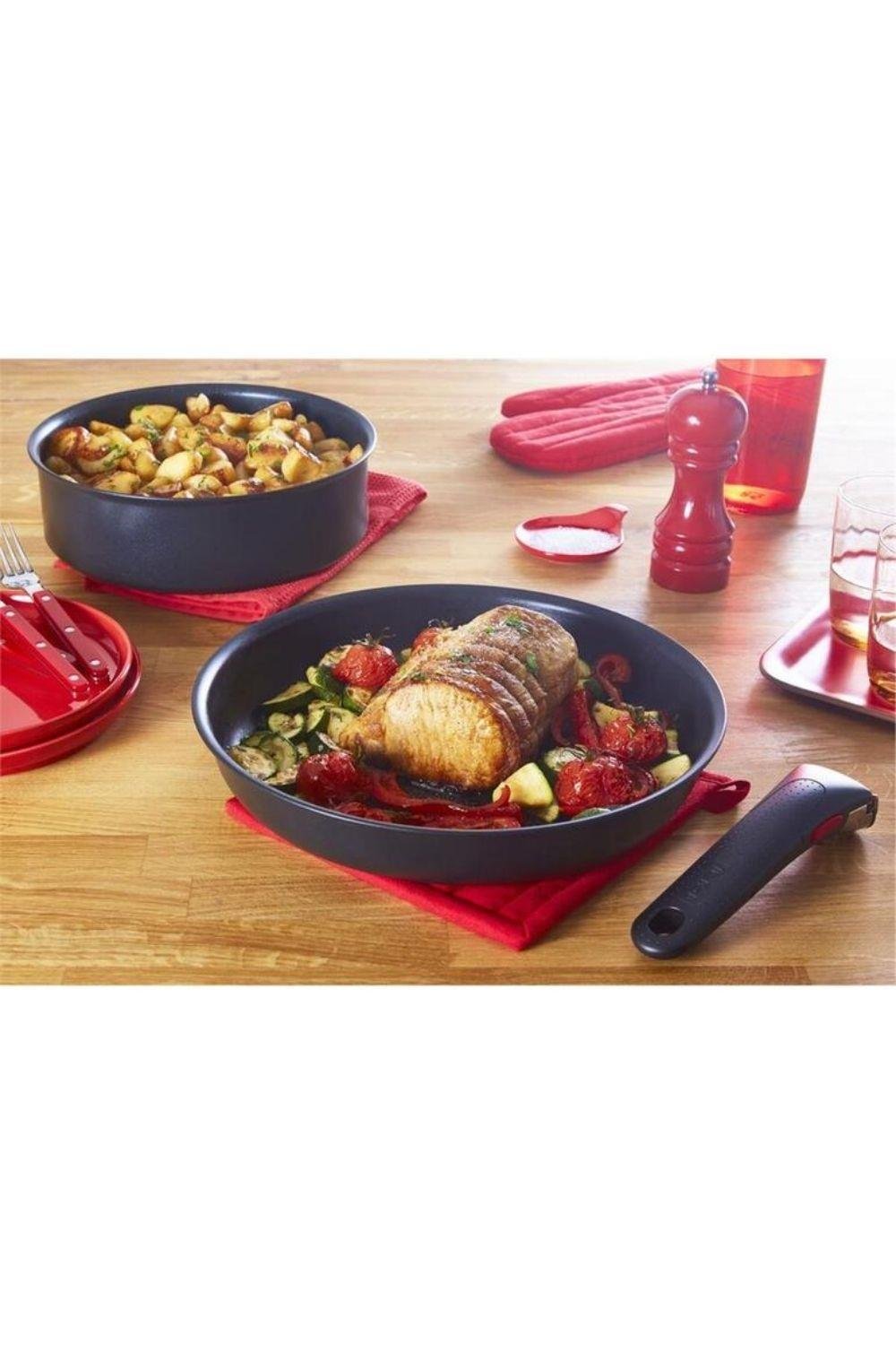 Tefal Titanyum 6X  Ingenio Mix İndüksiyon Tabanlı Tava 28cm (Teşhir & Outlet)