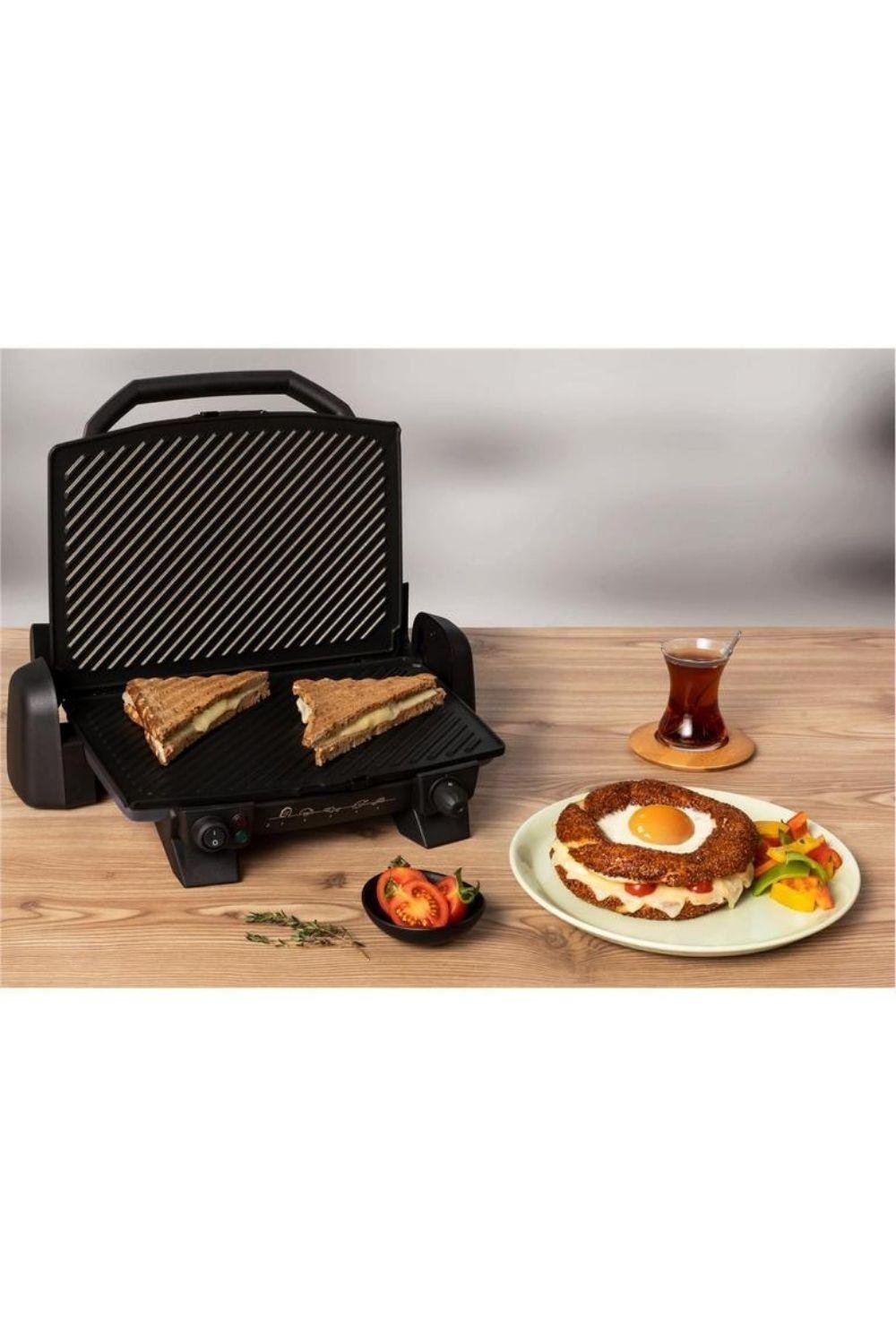 Tefal Toast Expert Gri Tost Makinesi 1800W (Teşhir & Outlet)