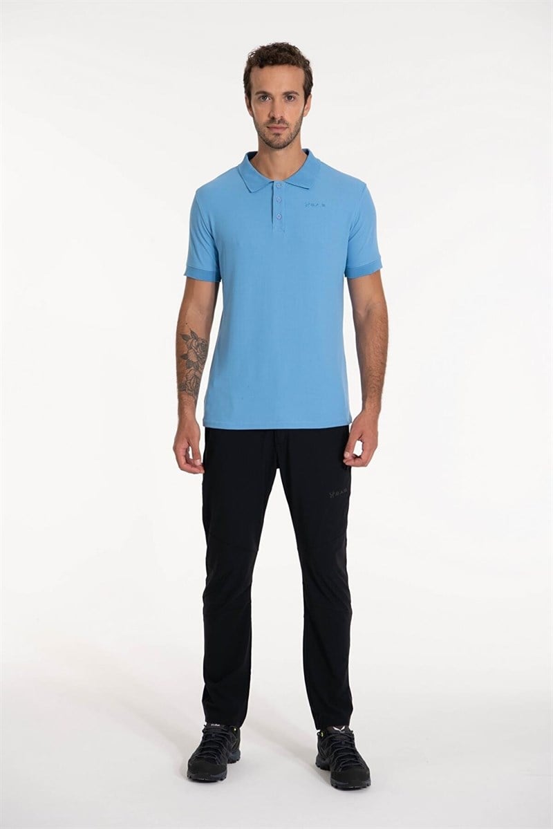 2AS Teal Polo Yaka Erkek T-Shirt 2ASTEA040422YETK000751-0252AS