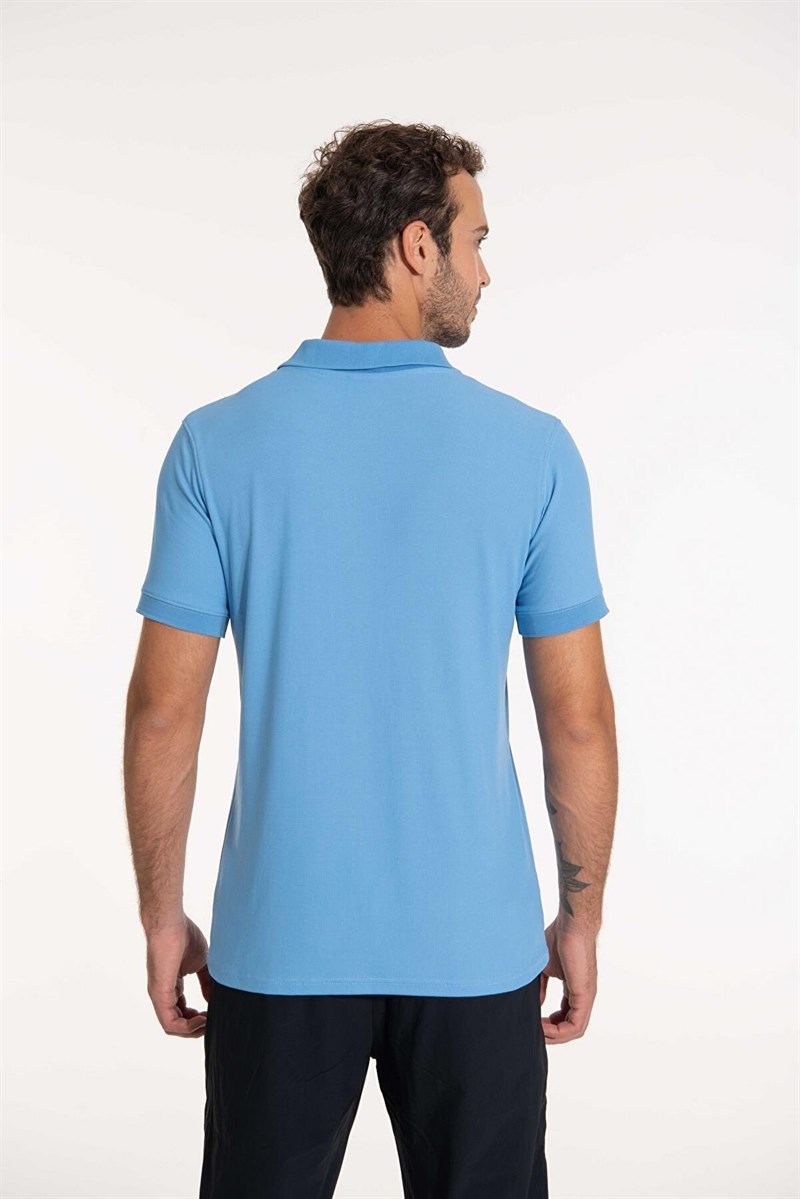 2AS Teal Polo Yaka Erkek T-Shirt 2ASTEA040422YETK000751-0252AS